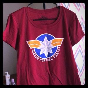 Captain Marvel Tee